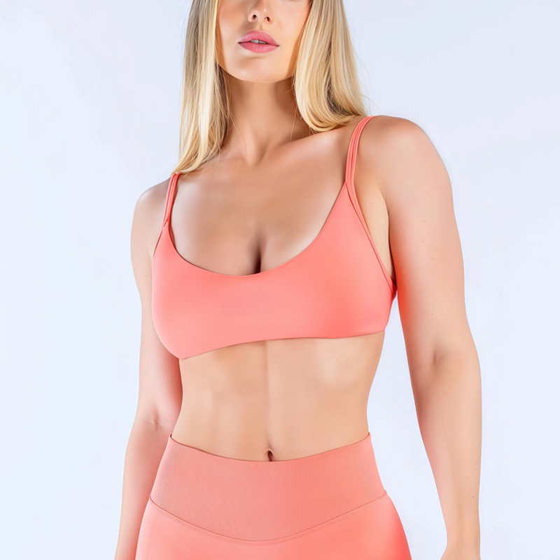 Push Up Bra Padded - HISTELLO Impact Scoop Neck Bra Wanita